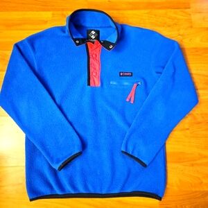 Royal Blue & Pink Columbia Pull Over